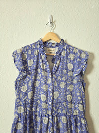 Lagamos Floral Tiered Midi Dress (M)