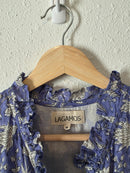 Lagamos Floral Tiered Midi Dress (M)