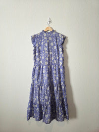 Lagamos Floral Tiered Midi Dress (M)