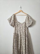 Lulus Dainty Floral Midi Dress (XL)