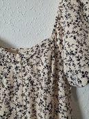 Lulus Dainty Floral Midi Dress (XL)