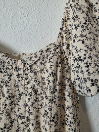 Lulus Dainty Floral Midi Dress (XL)