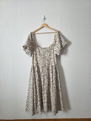 Lulus Dainty Floral Midi Dress (XL)