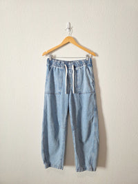 Gap Pull On Barrel Jeans (S)