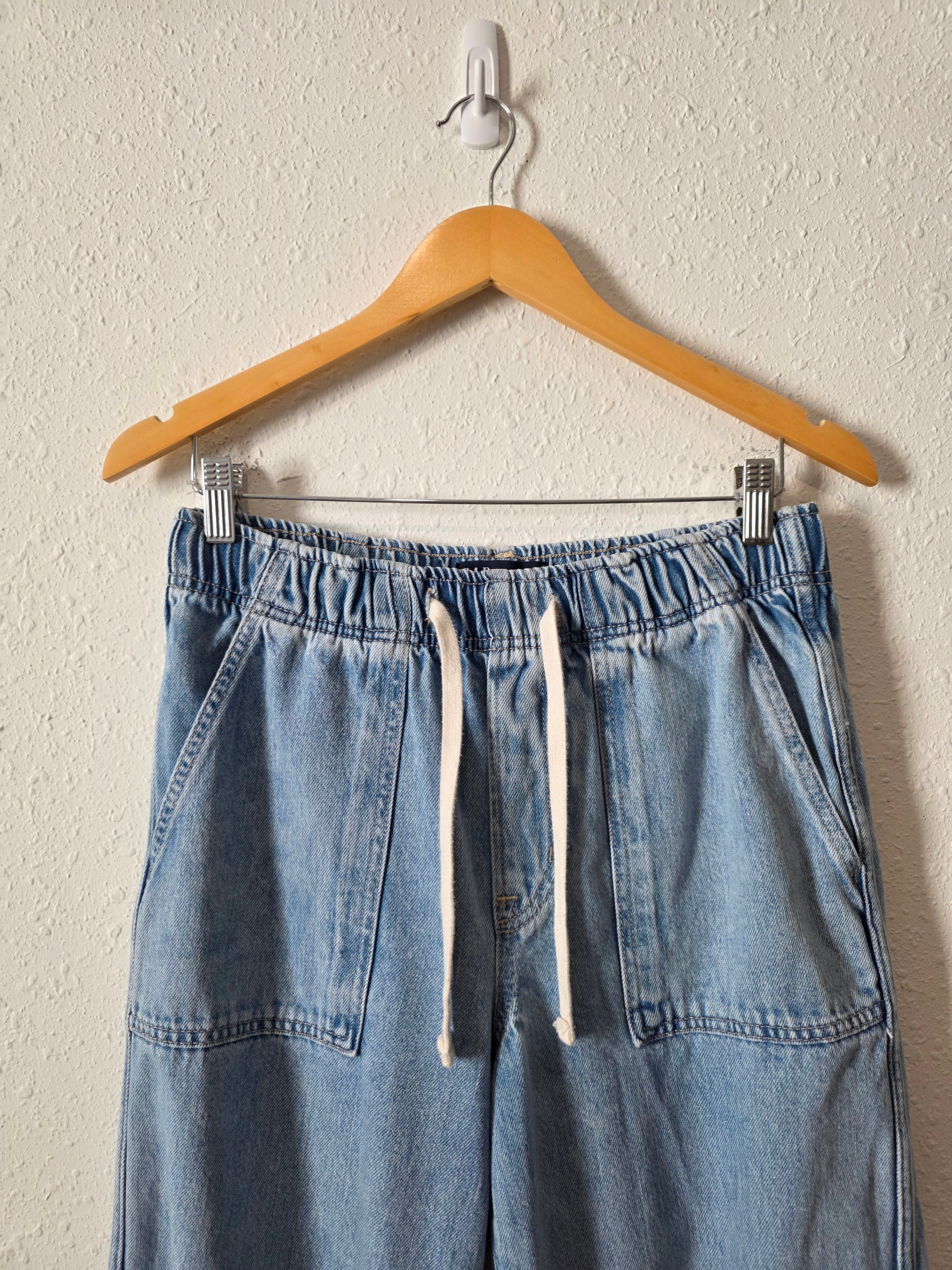 Gap Pull On Barrel Jeans (S)