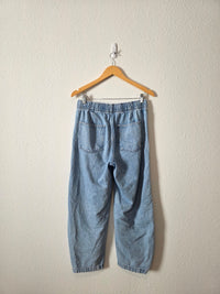Gap Pull On Barrel Jeans (S)
