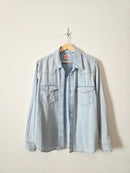 Levi's Snap Button Up Denim Shirt (L)