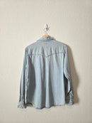 Levi's Snap Button Up Denim Shirt (L)