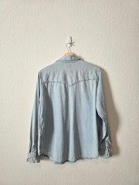 Levi's Snap Button Up Denim Shirt (L)