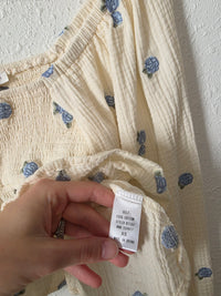 Altar'd State Floral Smocked Top (XS)