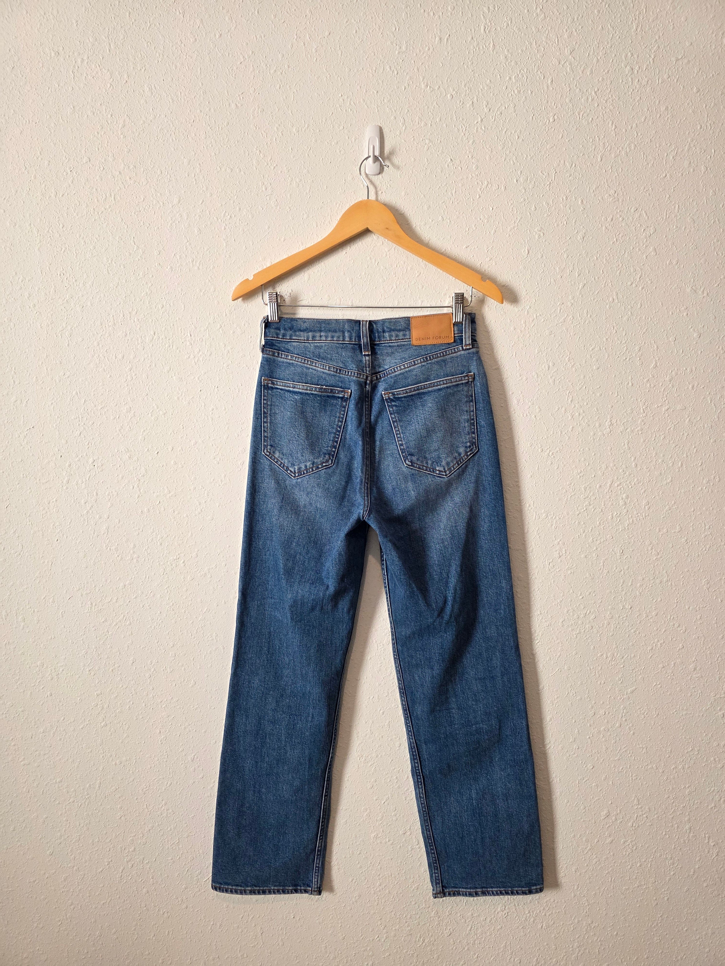 Denim Forum Arlo Straight Jeans (26)