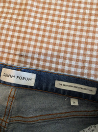 Denim Forum Arlo Straight Jeans (26)