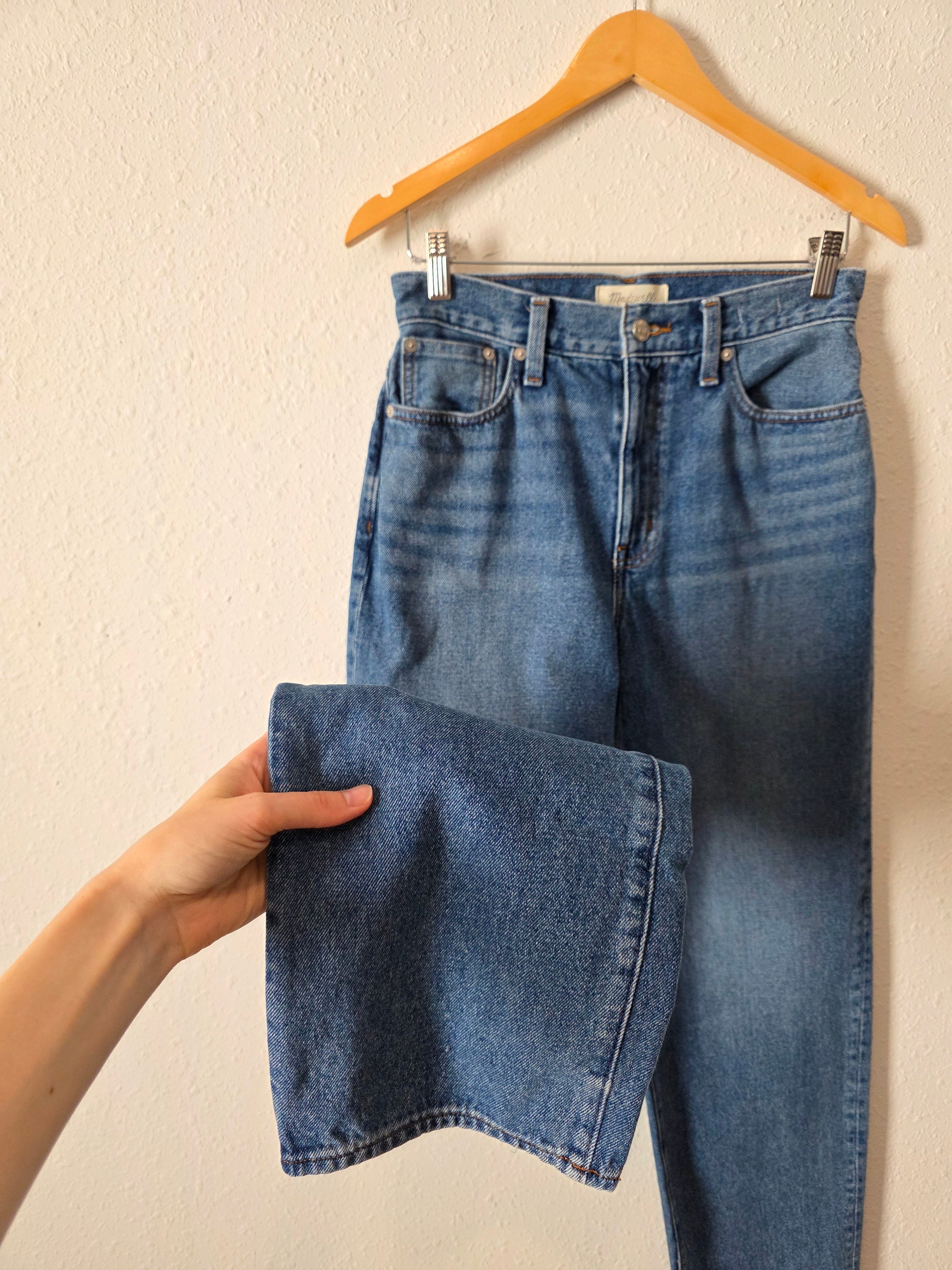 Madewell Baggy Straight Jeans (26)