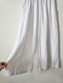 Linen Wide Leg Pants (M/L)