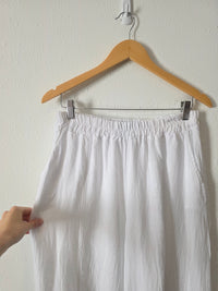 Linen Wide Leg Pants (M/L)