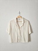 Madewell Button Front Boxy Shirt (M)