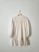 Free People Puff Sleeve Lace Tunic (S)