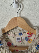 Gap Colorful Floral Lace Blouse (XL)