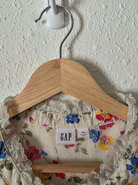 Gap Colorful Floral Lace Blouse (XL)
