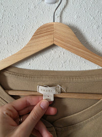 Gap Cotton Henley Tee (L)
