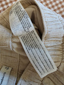 Abercrombie Oat Linen Blend Shorts (S)