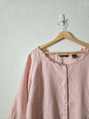Vintage Eddie Bauer Linen Blouse (XLP)