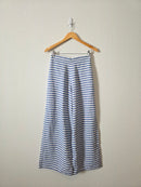 Sleepy Jones Striped Linen Wide Leg Pants (S)