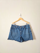 Madewell Relaxed Mid Length Denim Shorts (32)
