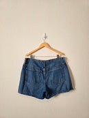 Madewell Relaxed Mid Length Denim Shorts (32)