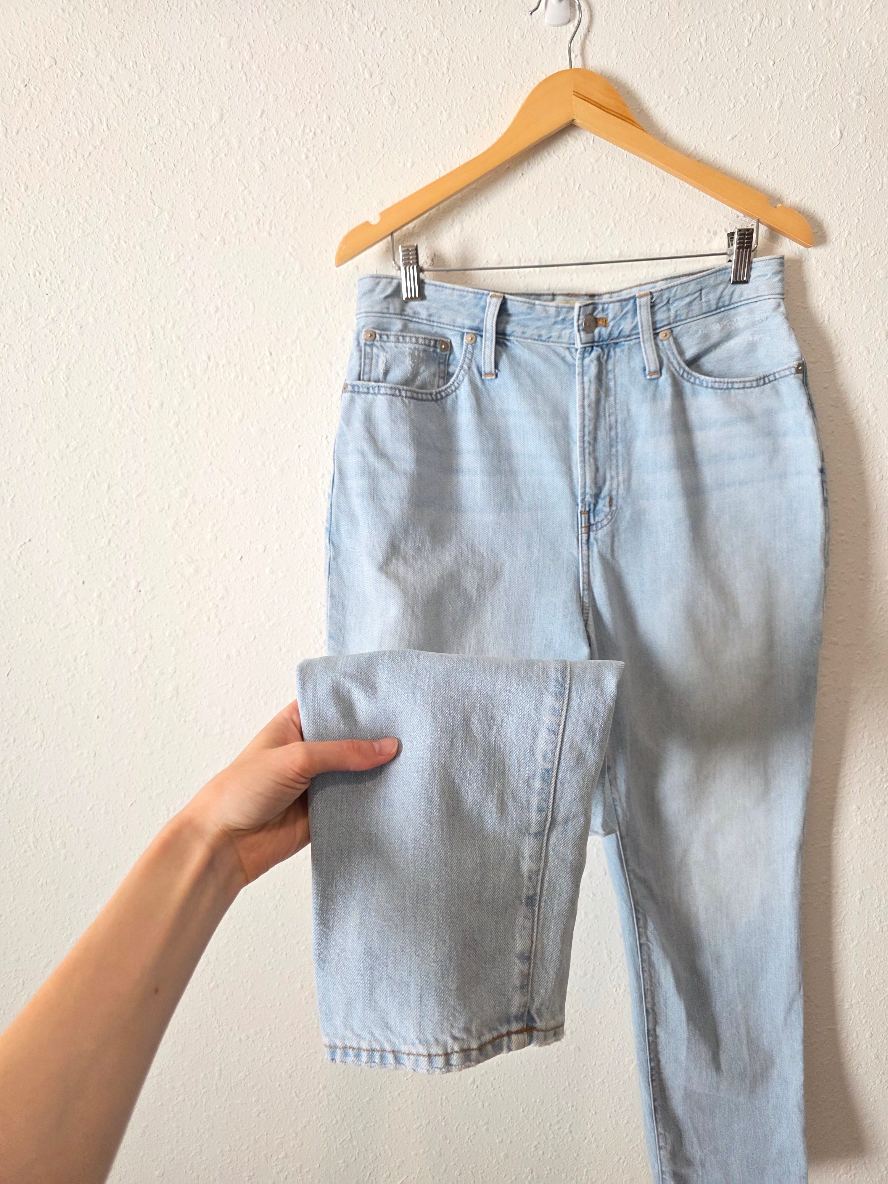 Madewell Curvy Perfect Vintage Straight Jeans (30)