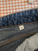 Denim Forum Baggy Straight Jeans (30)