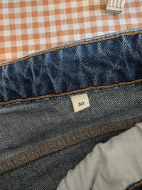 Denim Forum Baggy Straight Jeans (30)