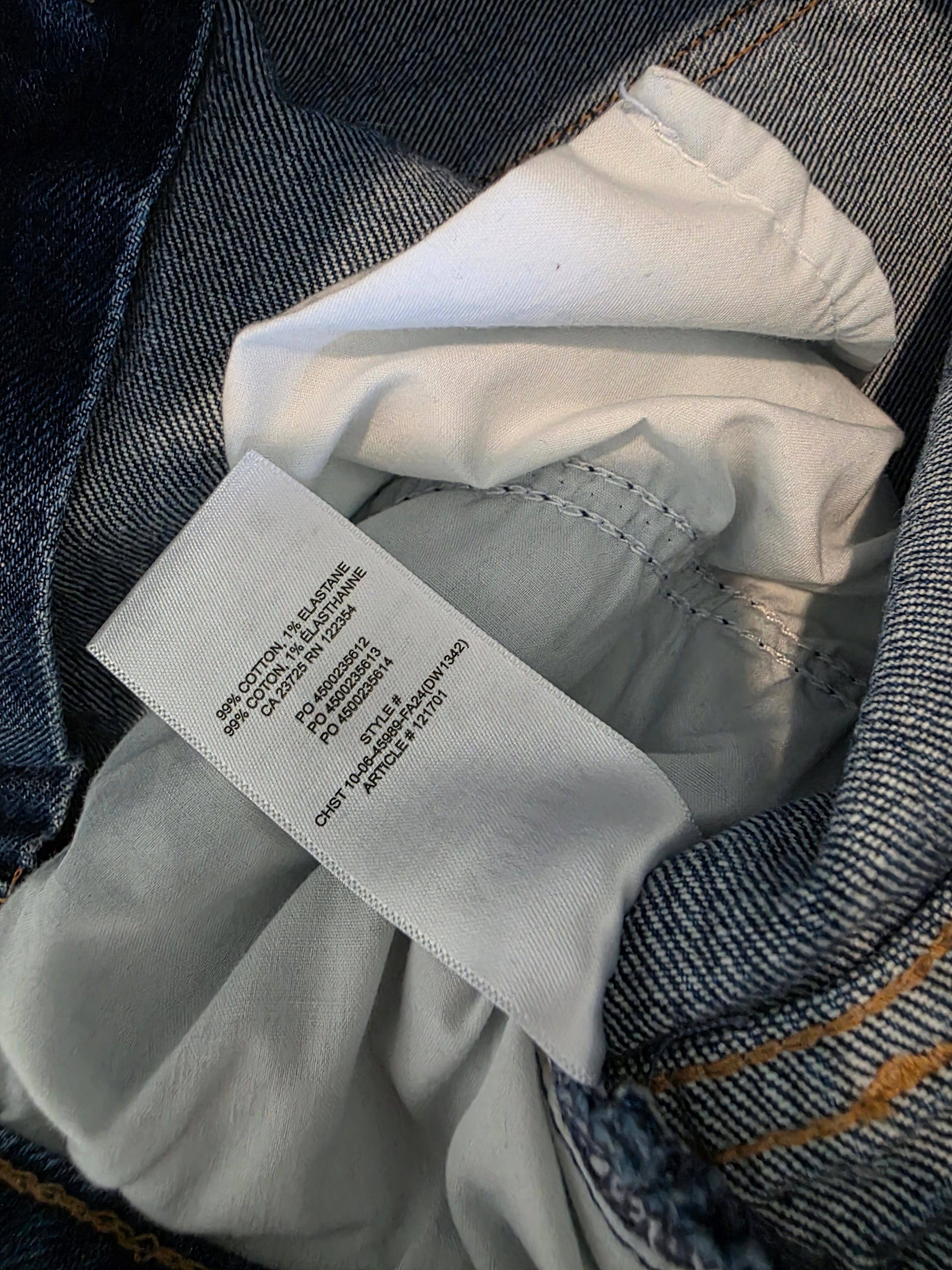 Denim Forum Baggy Straight Jeans (30)