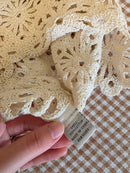 NEW Cream Crochet Tank (S)