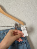 NEW Light Wash Baggy Denim Short (16)