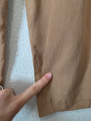 Vintage Wide Leg Silk Pants (XL)