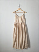 Gingham Cotton Midi Dress (S)