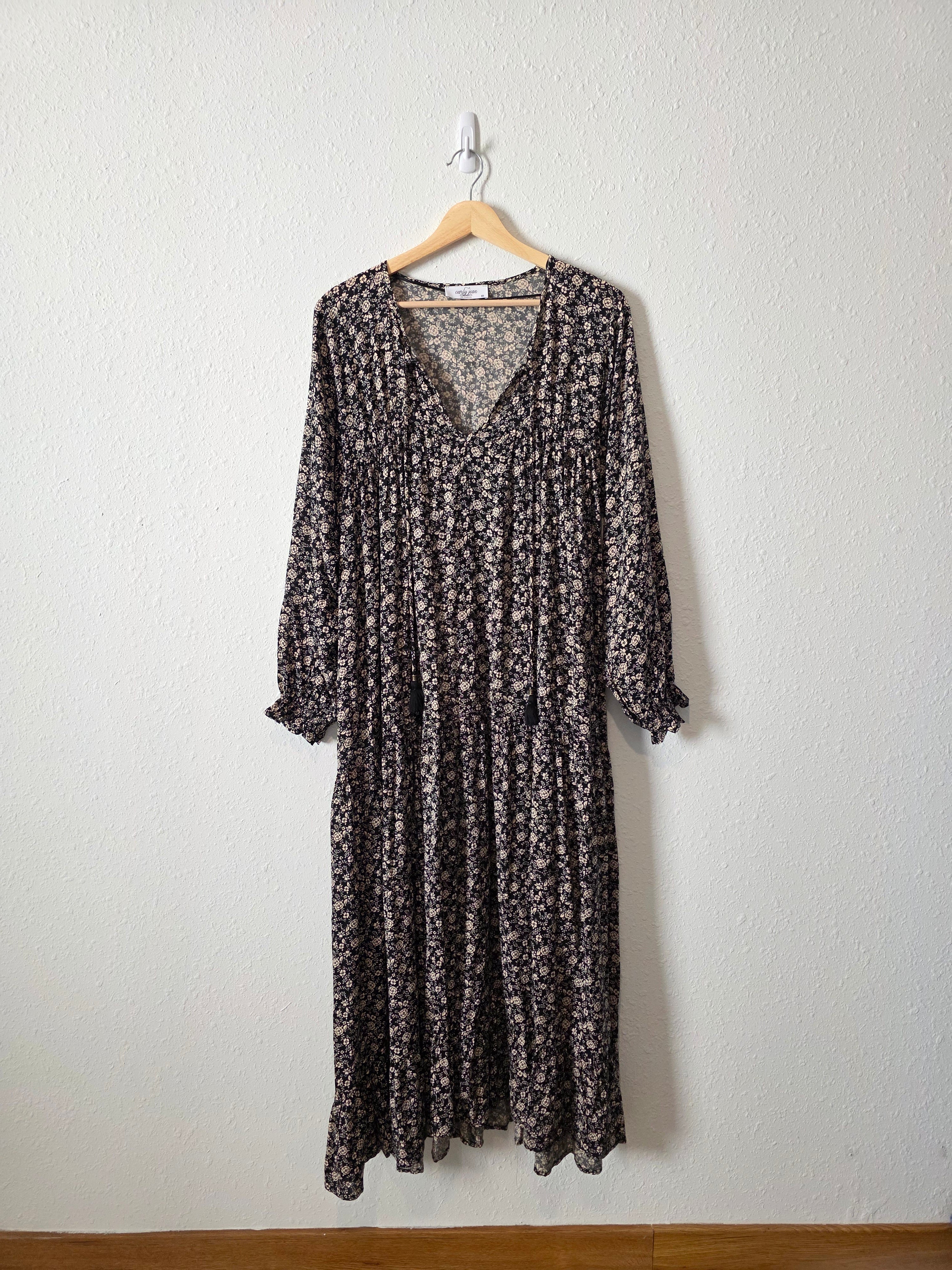 Carly Jean Floral Maxi Dress (XS)