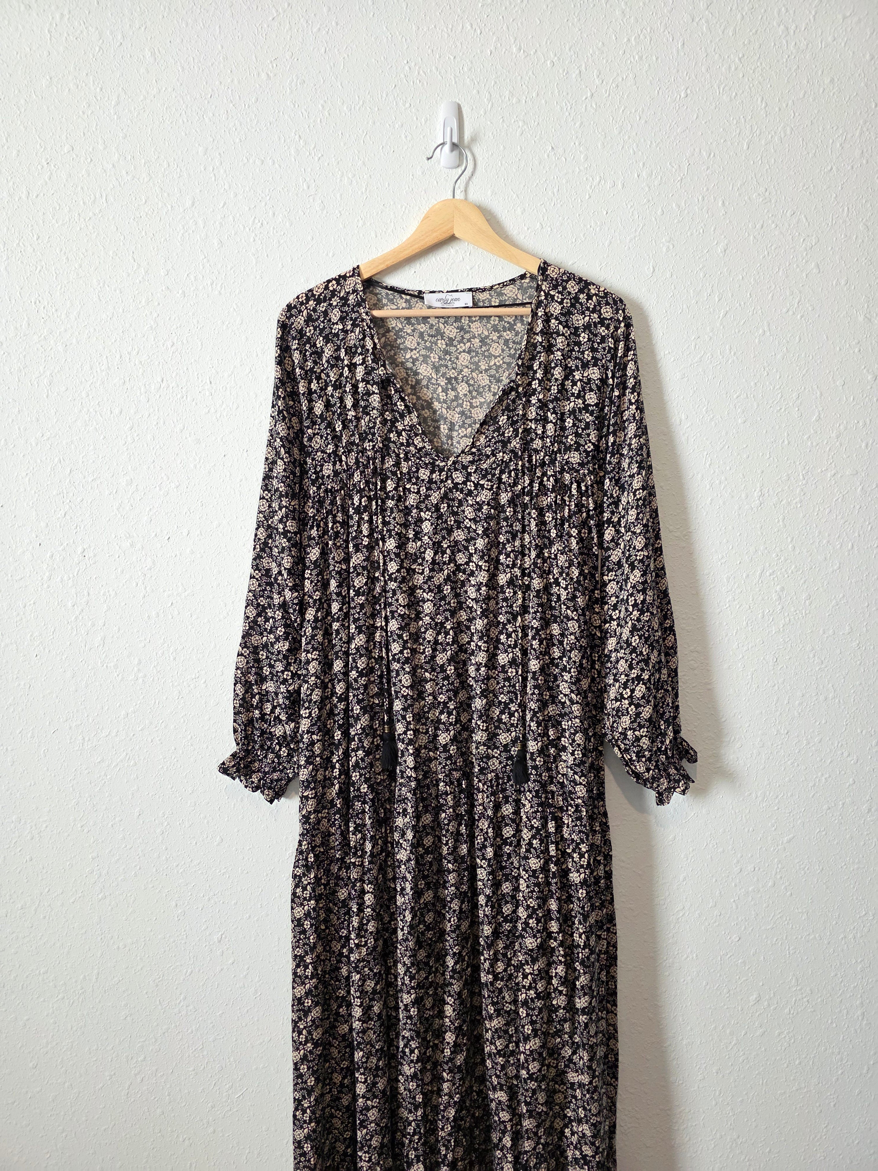 Carly Jean Floral Maxi Dress (XS)