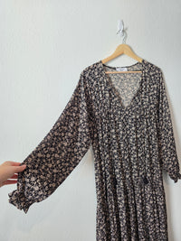 Carly Jean Floral Maxi Dress (XS)