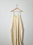 Free People Butter Yellow Hot Shot Onesie (L)