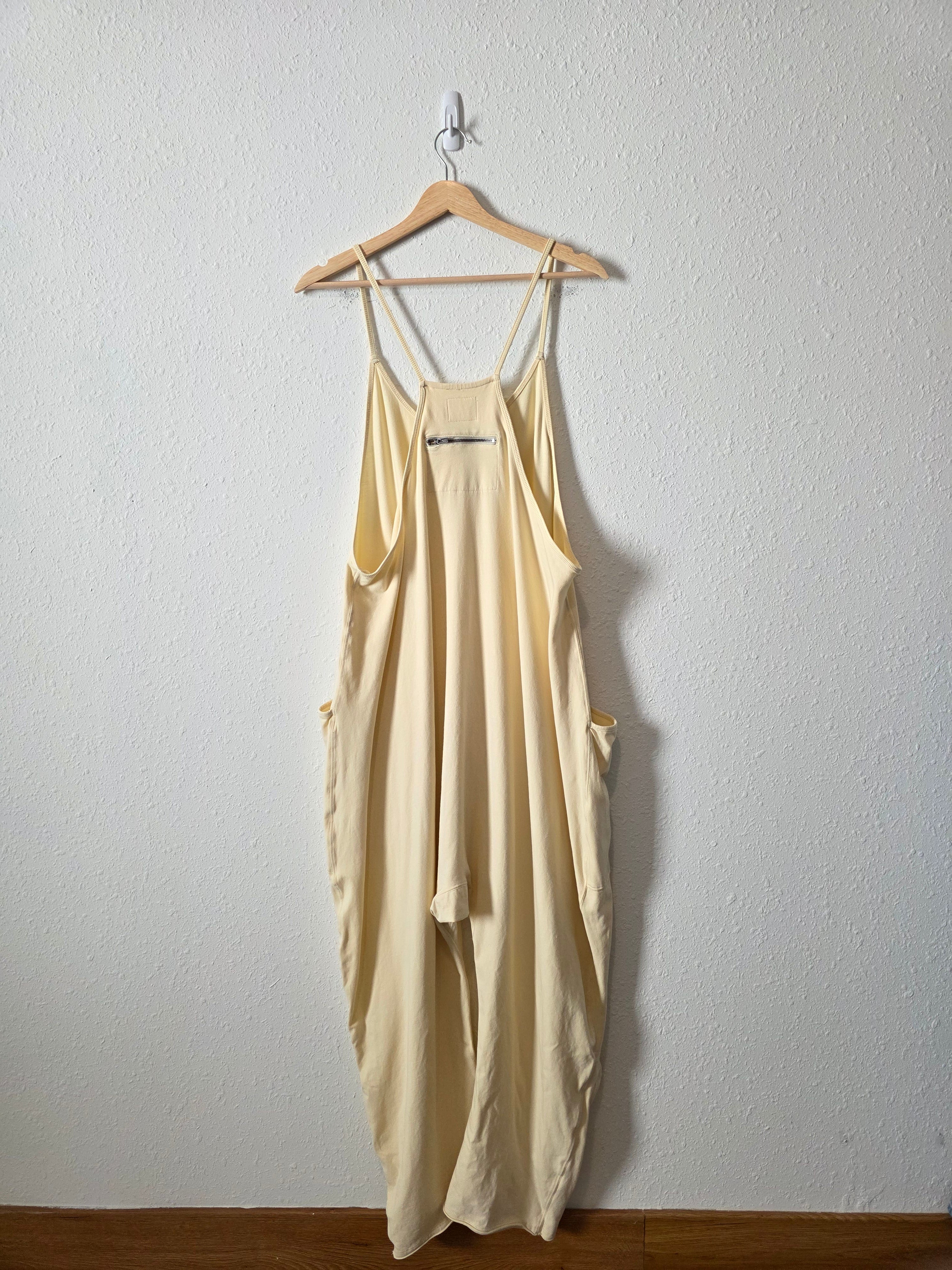Free People Butter Yellow Hot Shot Onesie (L)