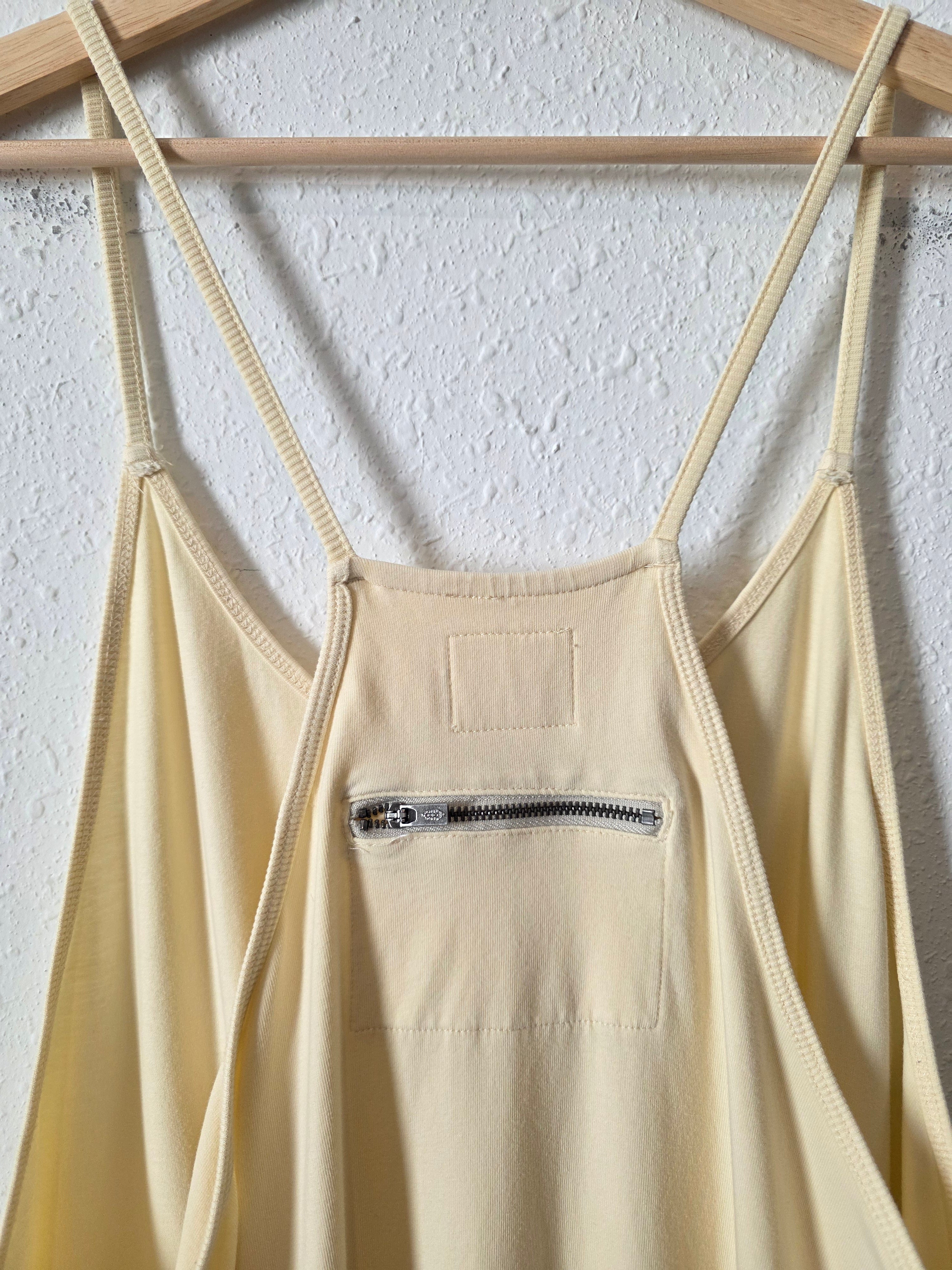 Free People Butter Yellow Hot Shot Onesie (L)