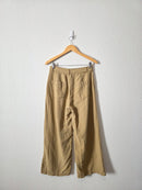 Linen Cotton Wide Leg Pants (S)