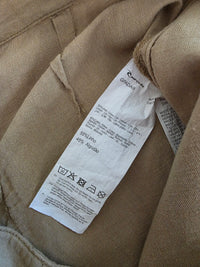 Linen Cotton Wide Leg Pants (S)