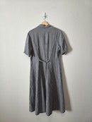 Vintage Eddie Bauer Gingham Midi Dress (L)