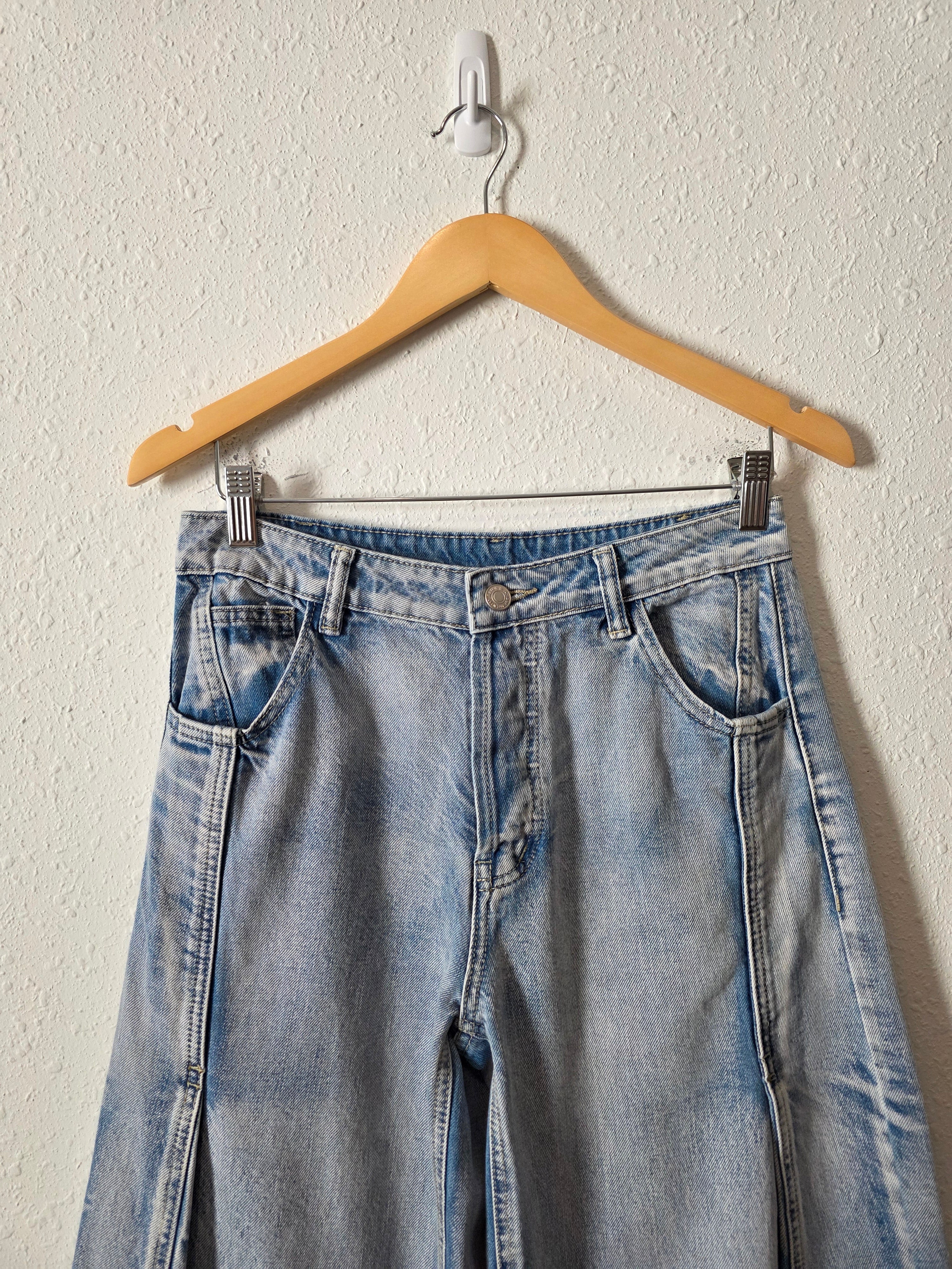NEW Relaxed Wide Leg Jeans (S)