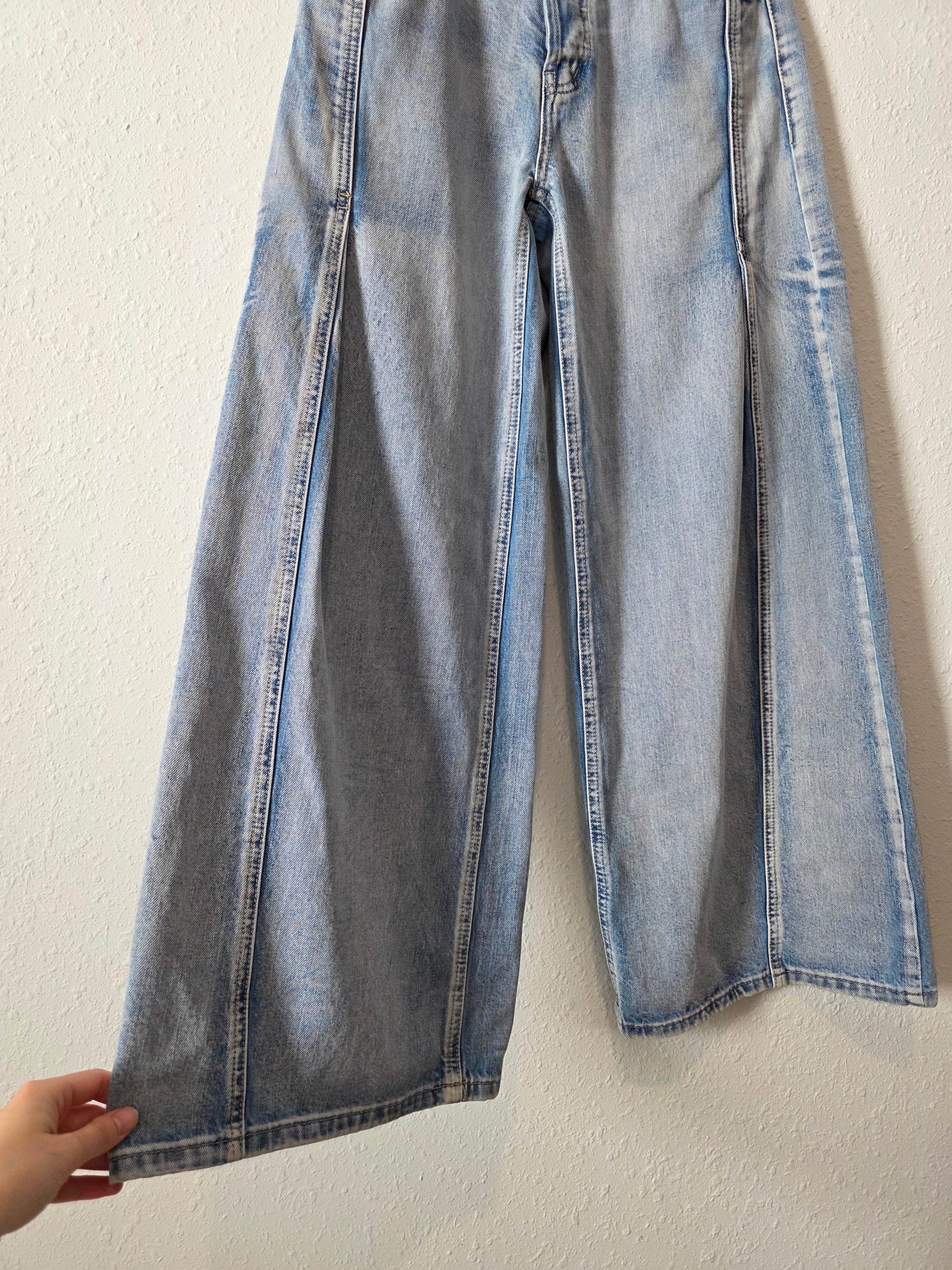 NEW Relaxed Wide Leg Jeans (S)