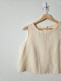 Grae Cove Linen Cotton Tank (S)