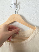 Grae Cove Linen Cotton Tank (S)